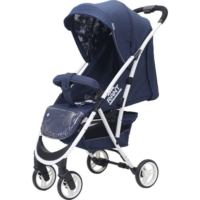 Коляска прогулочная LARGO jeans, цвет синий