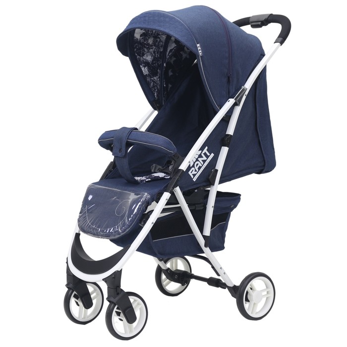 Коляска прогулочная LARGO jeans, цвет синий