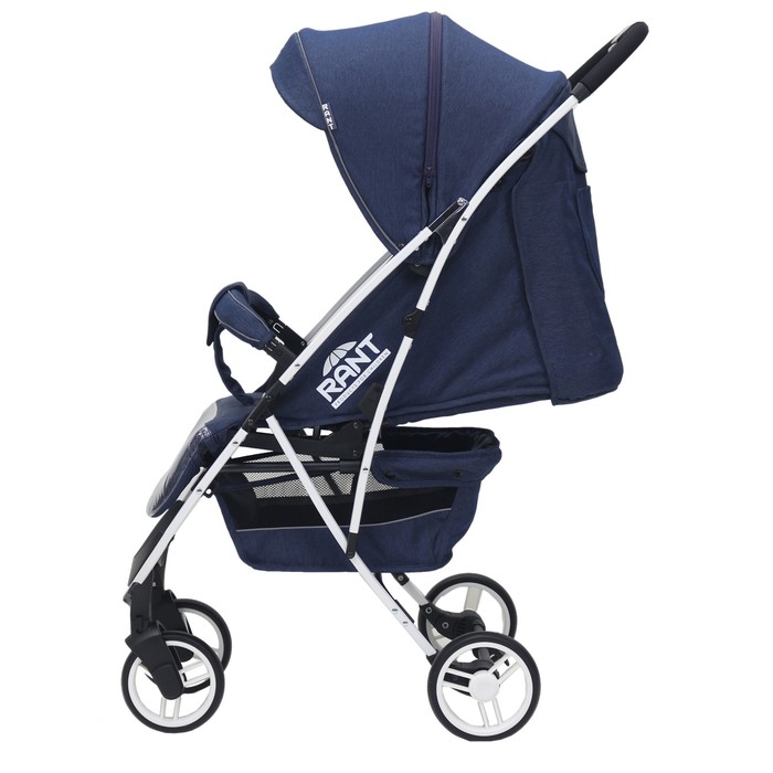 Коляска прогулочная LARGO jeans, цвет синий