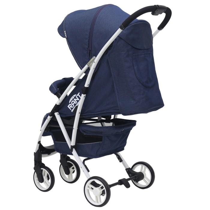 Коляска прогулочная LARGO jeans, цвет синий