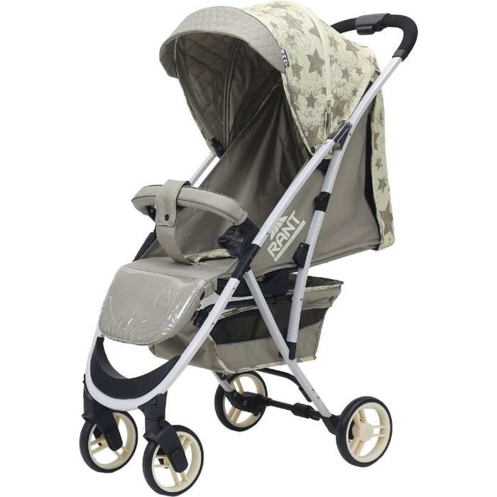 Коляска прогулочная LARGO "Звёзды", цвет бежевый