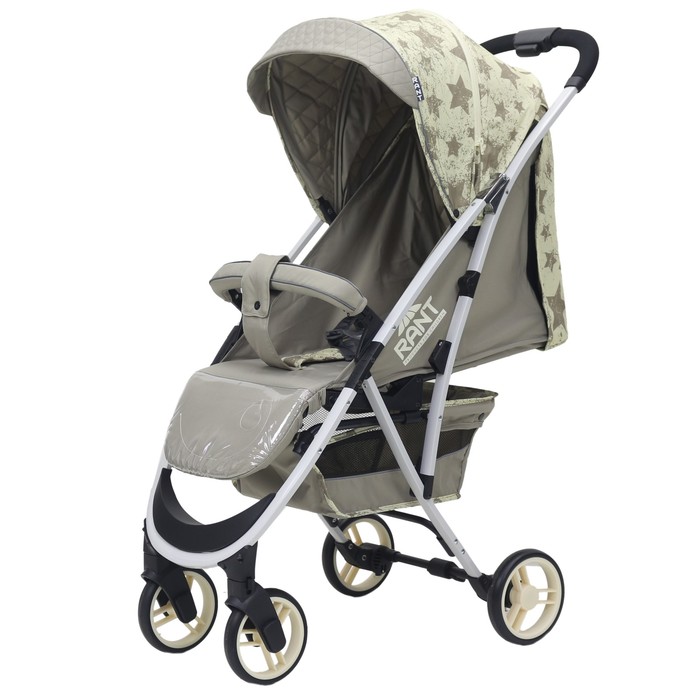 Коляска прогулочная LARGO "Звёзды", цвет бежевый