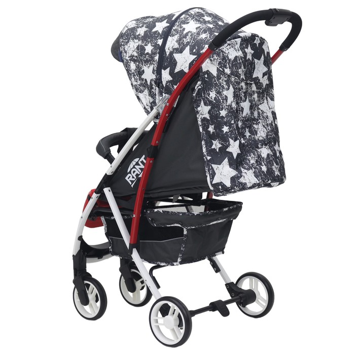 Коляска прогулочная LARGO "Звёзды", цвет графитовый