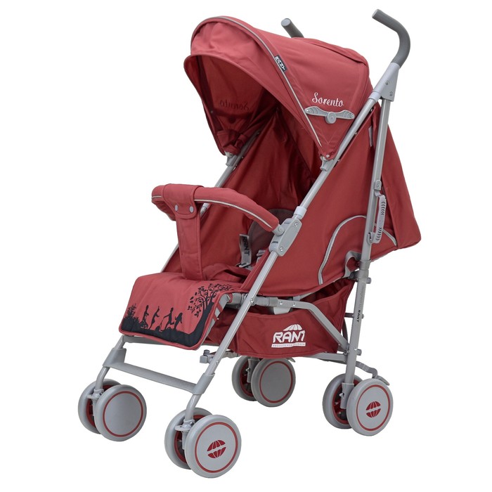 Коляска-трость SORENTO, цвет терракотовый