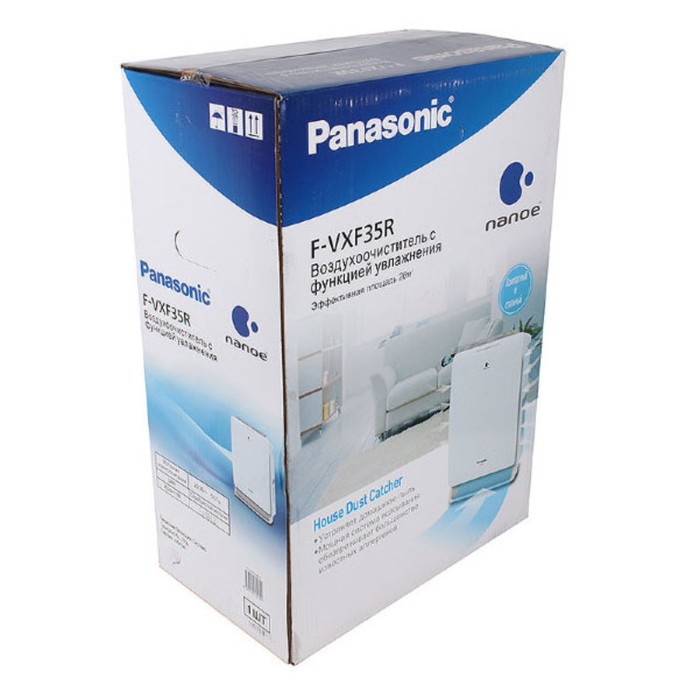 Воздухоочиститель Panasonic F-VXF35R-S, серебро