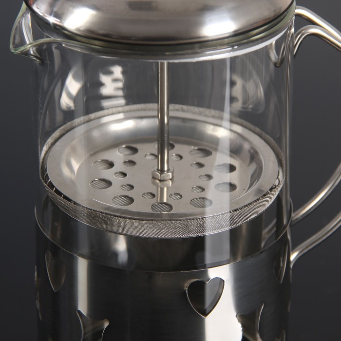 Френч-пресс 800 мл "Сердце"