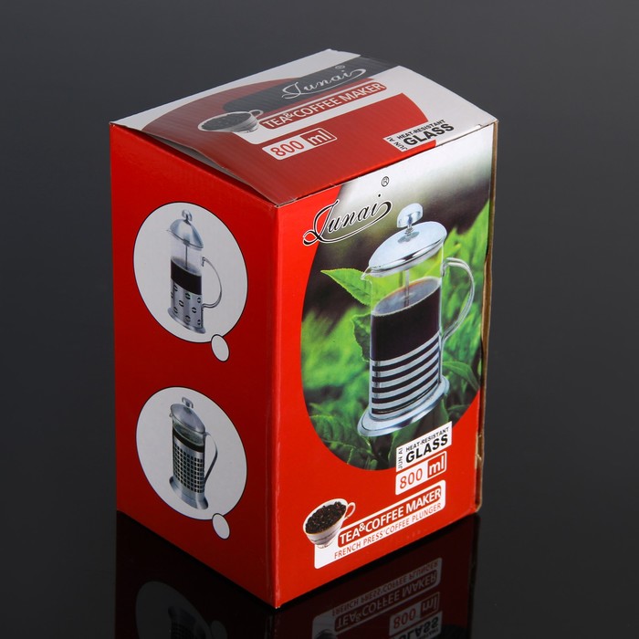 Френч-пресс 800 мл "Сердце"