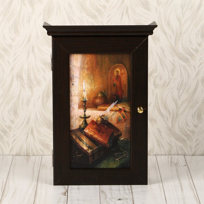 Ключница  "В кельи" Венге 28х16,5х6 см