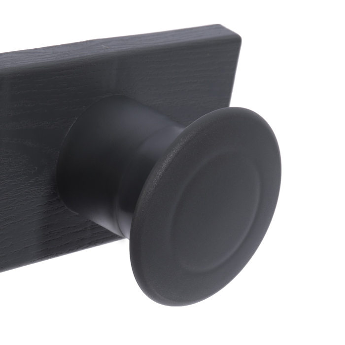 Вешалка настенная 4 крючка Slip Big, цвет мокрый асфальт