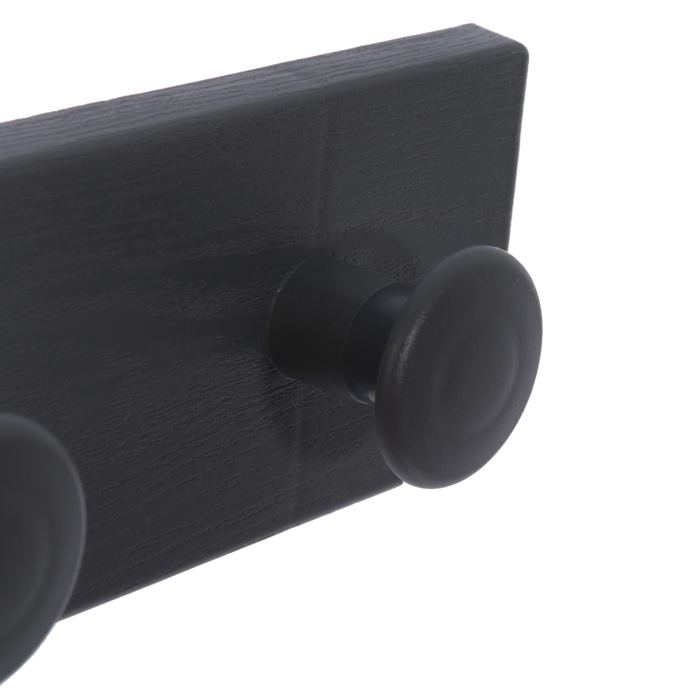 Вешалка настенная 5 крючков Slip Small, цвет мокрый асфальт