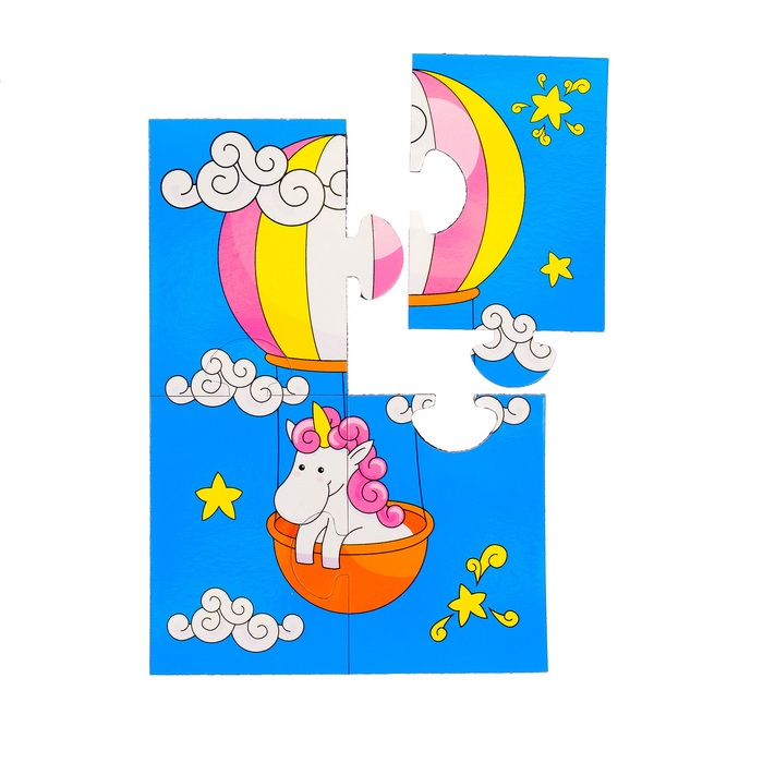 Пазлы магнитные А6 «Воздушный шар»