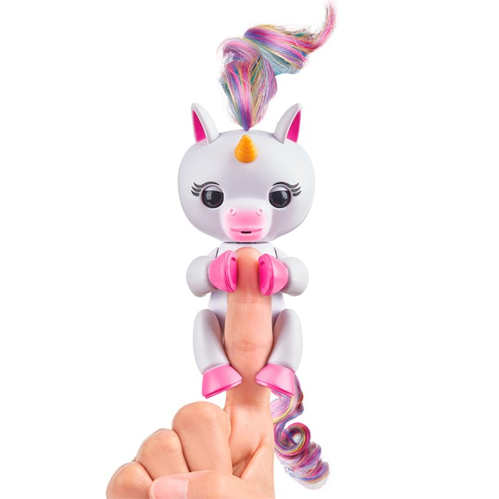 Интерактивная игрушка "Единорог Гиги" белый, 12 см