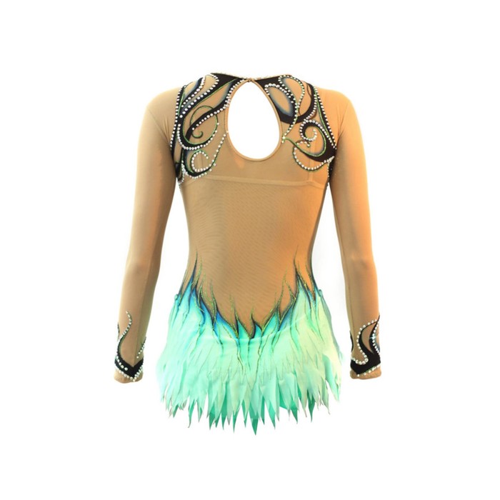 Купальник «Холодное сердце», размер 44, 200 страз, MIX