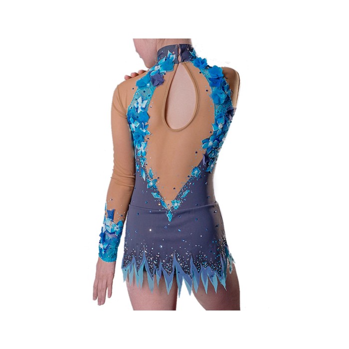 Купальник «Сон в летнюю ночь», размер 38, 200 страз, MIX