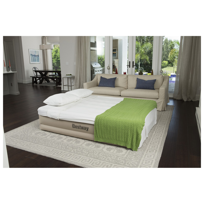 Матрас надувной Essence Fortech Queen 203х152х43 см, со встроенным насосом 69011