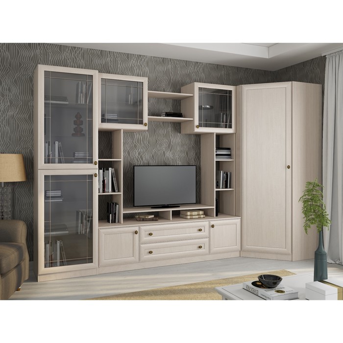 Шкаф угловой 900 Агата. 900х900х2160, Дуб девон