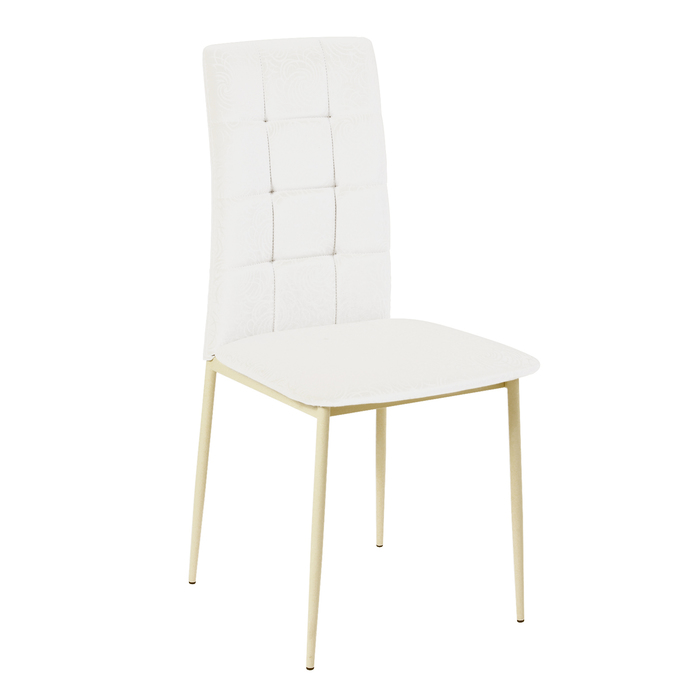 Стул Неаполь 98х42х41, цвет бежевый, белый