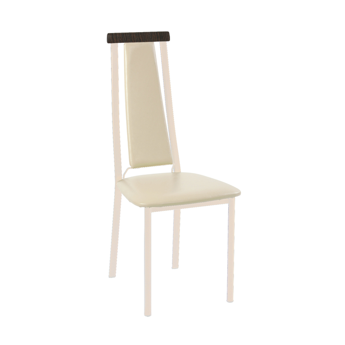 Стул СИ41Д 100х42х43, цвет бежевый, бежевый/венге