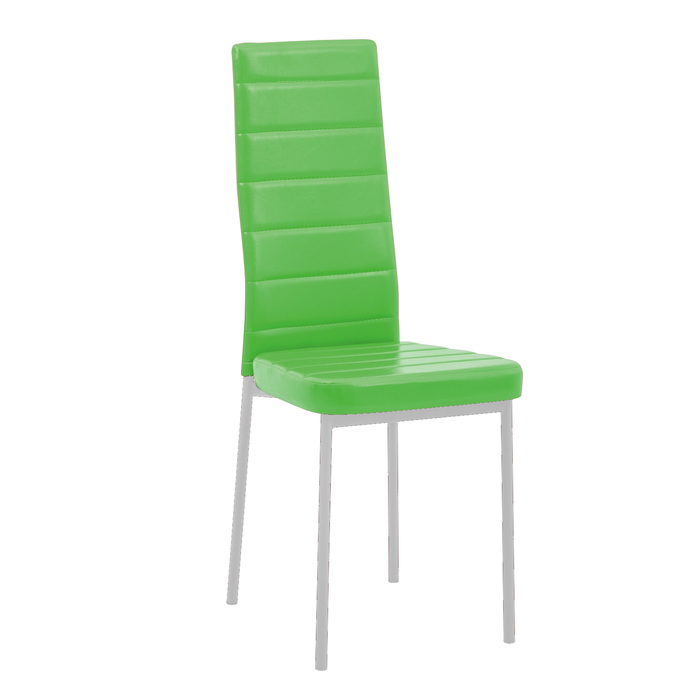Стул СИ49 100х54х44, цвет металлик, зеленый
