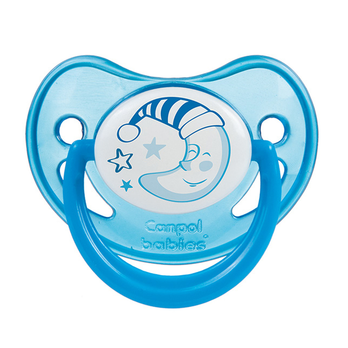 Пустышка анатомическая Night Dreams, силикон, возраст от 0-6 месяцев, цвет МИКС