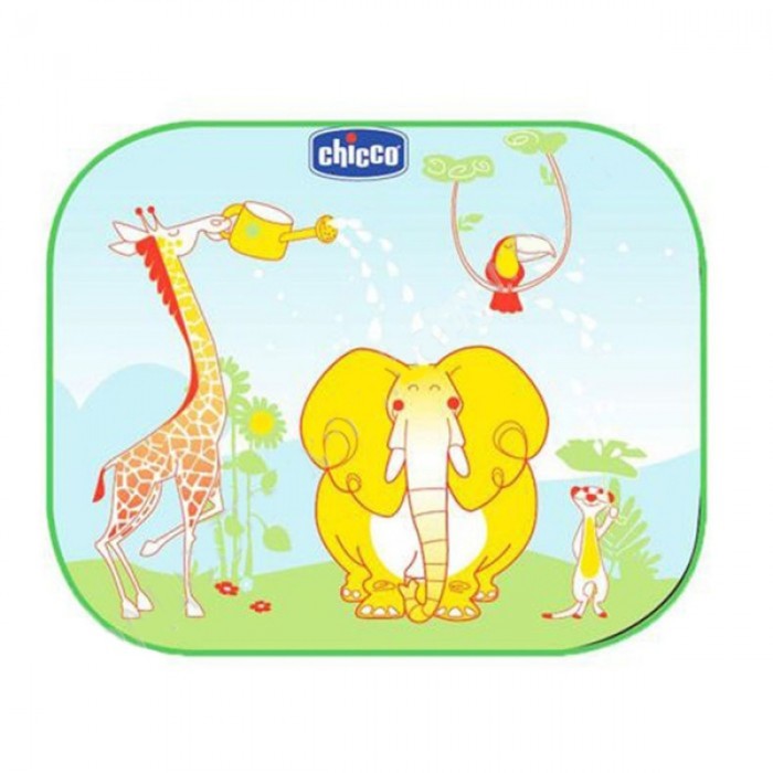 Защитные шторки д/автомобиля Safe, на присосках, с рисунком, сумка в комплекте