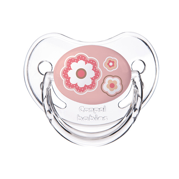 Пустышка симметричная Newborn baby, силикон, возраст от 6-18 месяцев, цвет МИКС