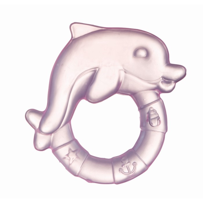 Прорезыватель водный охлаждающий "Дельфин", возраст 0+, цвет МИКС