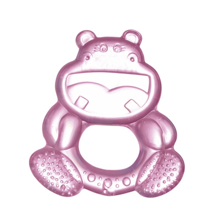 Прорезыватель водный охлаждающий "Улыбка", возраст 0+, цвет МИКС