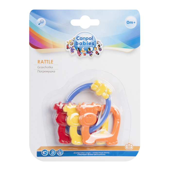 Погремушка "Коровки", возраст 0+, цвет МИКС