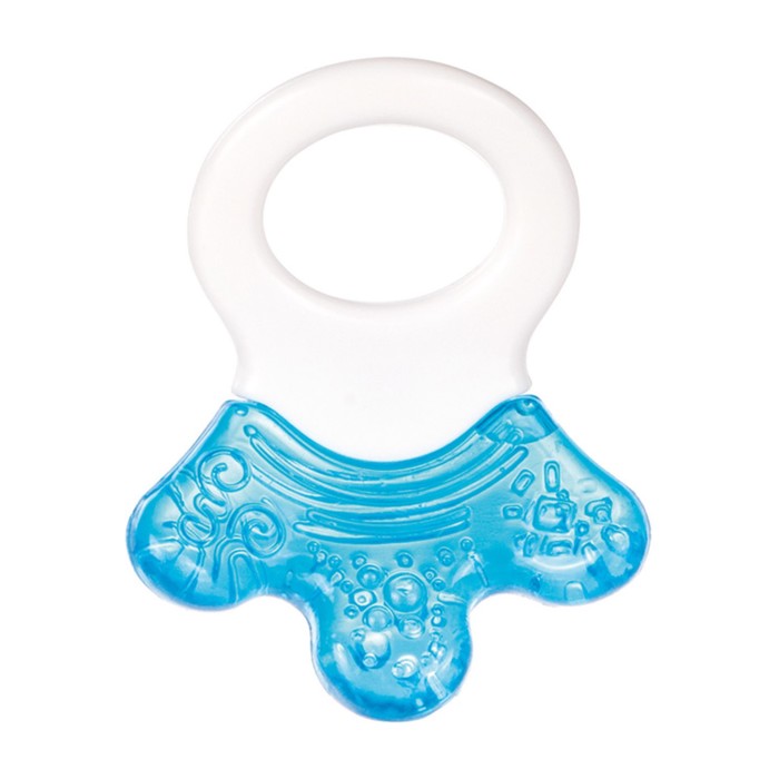 Погремушка с водным прорезывателем "Лапка", возраст 0+, цвет МИКС