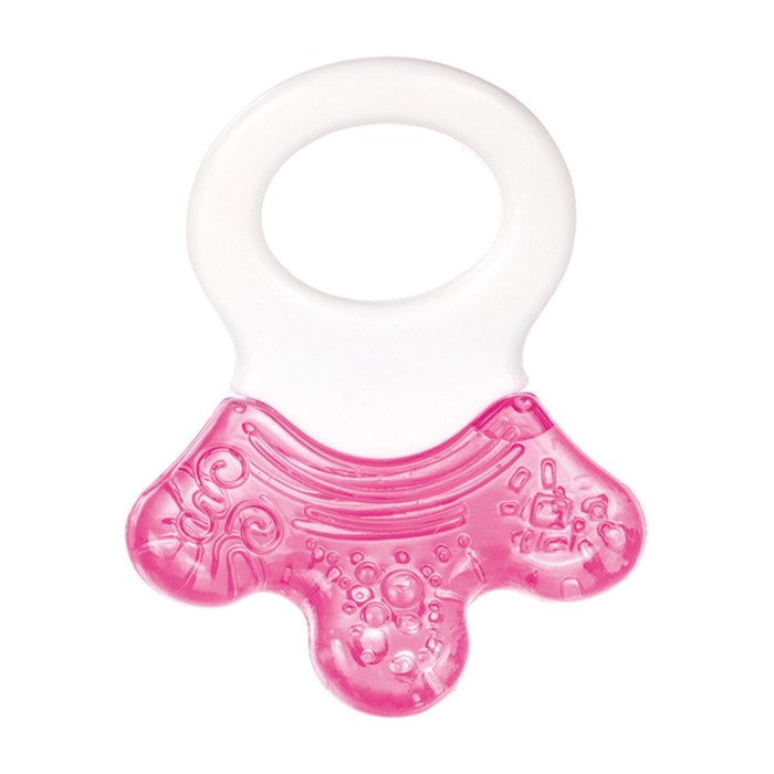 Погремушка с водным прорезывателем "Лапка", возраст 0+, цвет МИКС