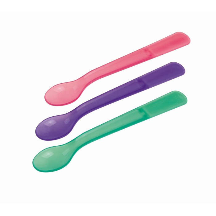 Ложки, меняющие цвет (3 штуки), от 4 месяцев