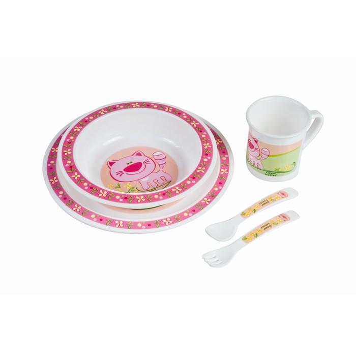 Набор обеденный пластиковый, 12+