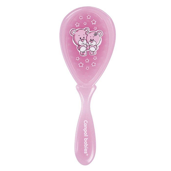 Щетка нейлоновая с расческой жесткая