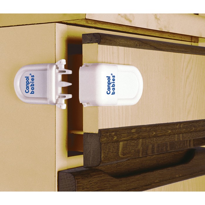 Фиксатор защитный для выдвижных ящиков