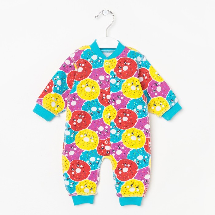 Комбинезон для девочки с открытыми ножками, рост 62 см, цвет 0502 Ф_М