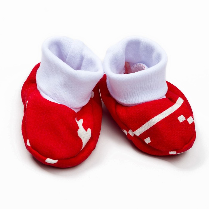 Пинетки для девочки, размер 44 см, цвет микс 2002ф