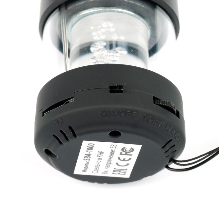 Портативная колонка SmartBuy CANDY PUNK, MP3-плеер, FM-радио, 2.2 Вт, черная