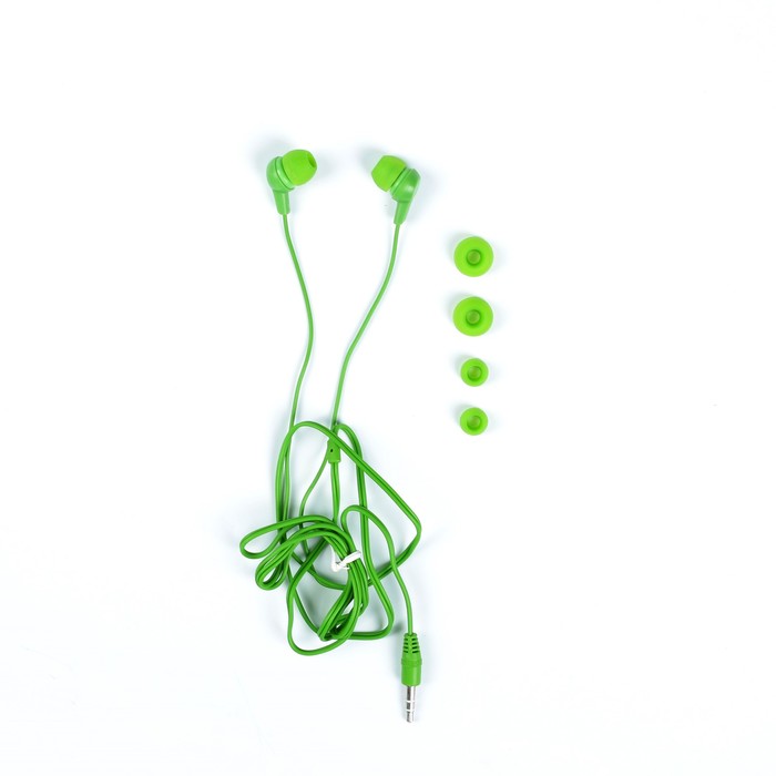Наушники Smartbuy Jazz, вакуумные, зеленые