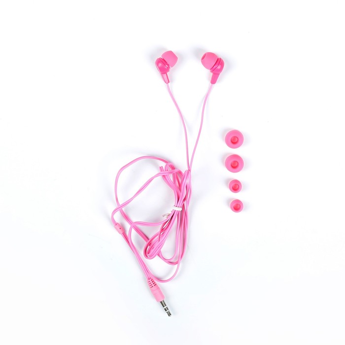 Наушники Smartbuy Jazz, вакуумные, розовые