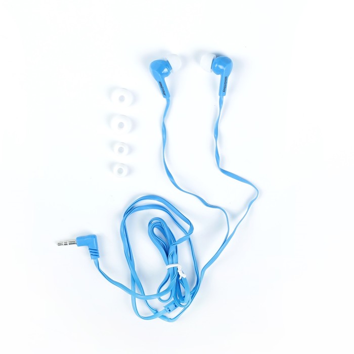 Наушники Smartbuy Prime, вакуумные, синие