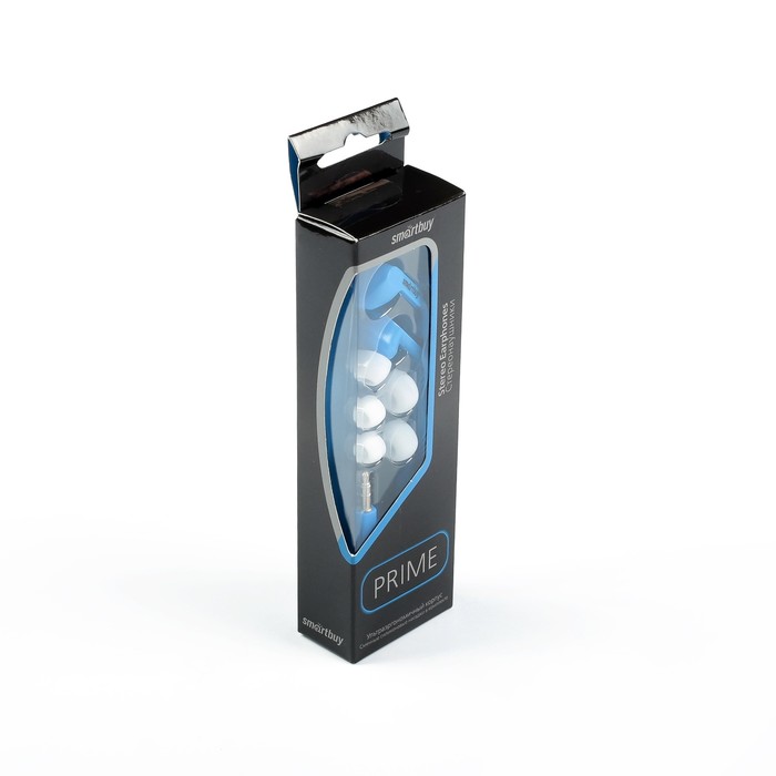 Наушники Smartbuy Prime, вакуумные, синие