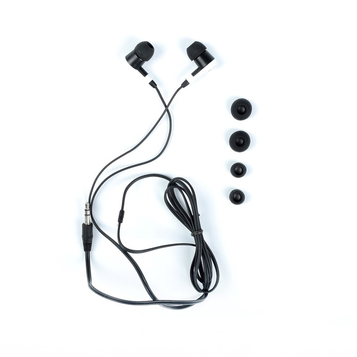 Наушники Smartbuy Toxic, вакуумные, черно-белые