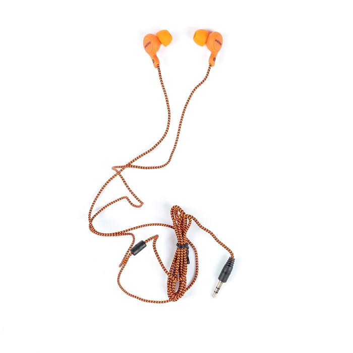 Наушники Smartbuy Manga, вакуумные, оранжевые