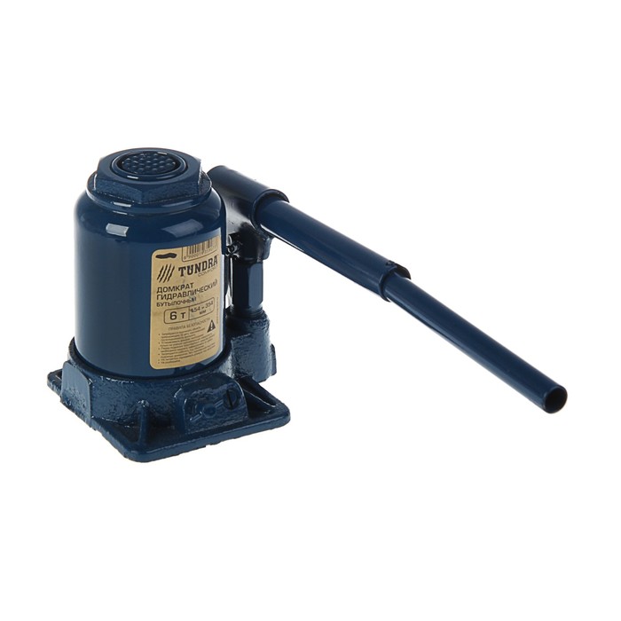 Домкрат гидравлический бутылочный TUNDRA comfort 6 т, телескопический 154-354 мм УЦЕНКА