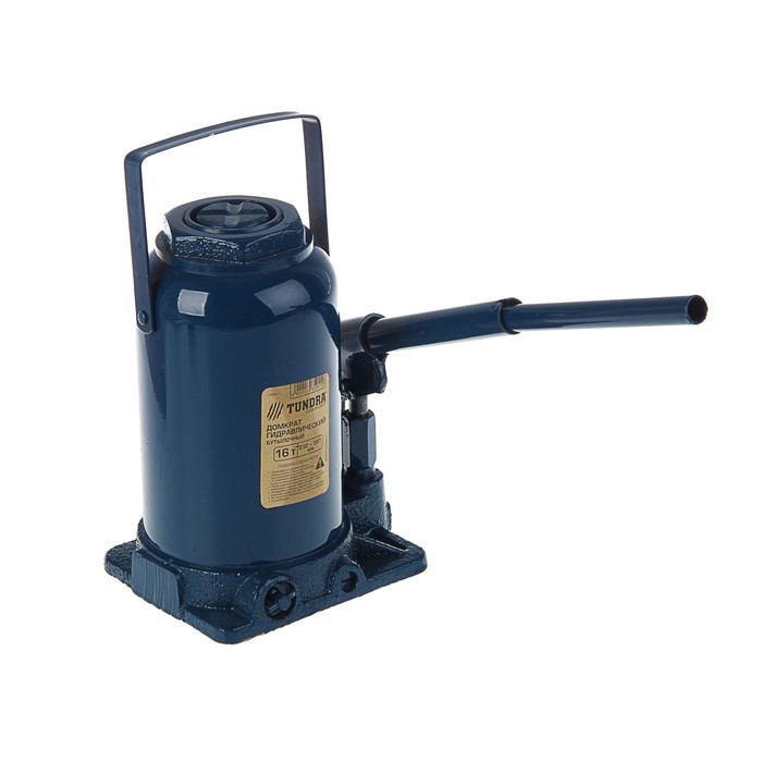 Домкрат гидравлический бутылочный TUNDRA comfort 16 т, телескопический 232-567 мм УЦЕНКА
