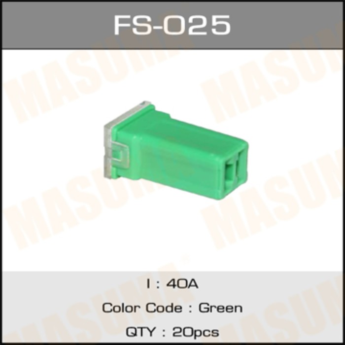 Предохранитель силовой mini Masuma FS025