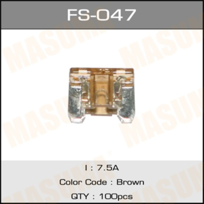 Предохранитель флажковый mini Masuma FS047