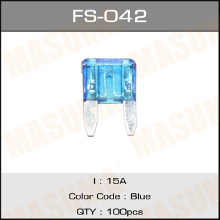Предохранитель флажковый МИНИ Masuma FS042