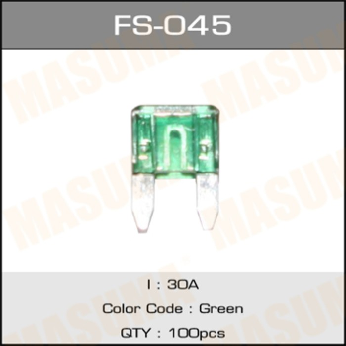 Предохранитель флажковый МИНИ Masuma FS045